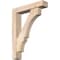 Ekena Millwork Balboa Block Smooth Bracket w/ Offset Brace, Douglas Fir, 5 1/2"W x 26"D x 34"H BKT0604X26X34BOA05SDF - alternate 1